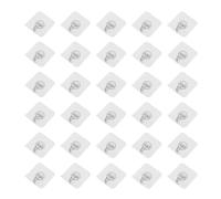 Ganci Adesivi Trasparenti Senza Foratura, Set di 30 Pezzi, Portata Massima 10 kg, Ideali per Cucina, Bagno, Ufficio, Resistente all'Acqua e all'Olio, Installazione Facile e Veloce - Ganci Multiuso per