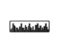Gancio Murale Skyline Multi Hook ART. 318190-040 BLACK Umbra