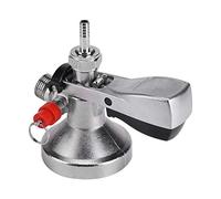 Gancon Coupleur de Fût de Bière, raccord de fût de type G en acier inoxydable, distributeur de bière pression avec valve d'air pour Tonneau de Bière Tireuse à Bière