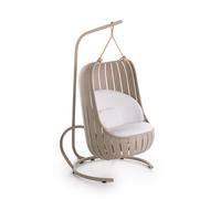 GANDIA BLASCO fauteuil suspendu pour l'extérieur ARENA SWING (Tissu Soft - Aluminium verni)