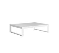 GANDIA BLASCO table basse pour l'extérieur DNA 121 x 90 x H 31 cm (Aluminium - Métal verni)