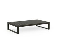 GANDIA BLASCO table basse pour l'extérieur DNA 151 x 90 x H 31 cm (Aluminium - Métal verni)