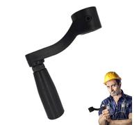 Gandida pour main de rechange - poignée de manivelle ronde, poignée rotative de boulon | Ouverture de 12 mm/14 mm industrielle et paille réglable, poignée de machine à percer