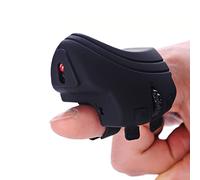 GANDUNQI Lazy Finger Bluetooth Cordless Mouse, Mini Ergonomic Mouse, Cordless Vertical Mouse - Rechargeable Multipurpose Optical Mouse, Four Way Wheel, Black