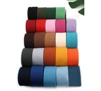 Ganekihedy 10 mètres 30mm Largeur Toile Ruban Polyester Coton Sangle Sangle Sac à Coudre Ceinture Accessoires pour Ceinture Faisant Couture Bricolage Artisanat