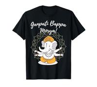 Ganesh Chaturthi Dieu Hindou éléphant Seigneur Ganeshotsav T-Shirt
