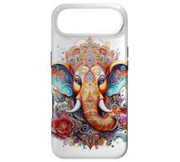 Ganesh Dieu Hindou Éléphant Spirituel Méditation Chakra Yoga Coque pour iPhone Air