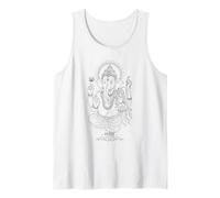 Ganesh Hindouisme Dieu Minimaliste Mythologie hindoue Débardeur