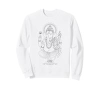 Ganesh Hindouisme Dieu Minimaliste Mythologie hindoue Sweatshirt