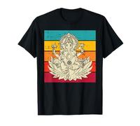 Ganesh Religion Inde Yoga Meditation Zen Sport Santé Cadeau T-Shirt