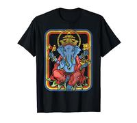 Ganesha God Retro - Yoga - Spiritual - Meditation - Vintage T-Shirt