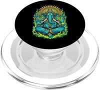 Ganesha - Streetwear Cyberpunk Graphique PopSockets PopGrip pour MagSafe