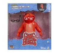 Gang Beasts® - 1 Figurine Articulée de 11,5 cm - Lot #1 - Figurines de Collection - Jeux Vidéos - Lansay orange TU