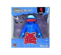 Gang Beasts - 1 Figurine D'Action 11,5 Cm - Blue Bear - Lansay