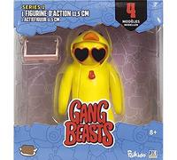 Gang Beasts - 1 Figurine D'Action 11,5 Cm - Yellow Chicken - Lansay