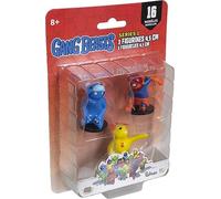 Gang Beasts - 3 Figurines 4.5 cm - Modèle Aléatoire - Personnages de Jeux Vidéos - Dès 8 ans - Lansay
