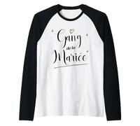 Gang De La Mariée Cadeau Noce Témoins Manche Raglan