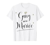 Gang De La Mariée Cadeau Noce Témoins T-Shirt
