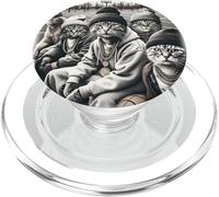 Gang of Feral Street Cats Gangster, mème Amusant des années 90 PopSockets PopGrip pour MagSafe