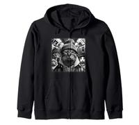 Gang of Feral Street Cats Gangster, mème Amusant des années 90 Sweat à Capuche