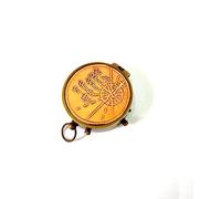 Ganga Nautical Boussole en laiton - Cadeau pour petit ami, cadeaux d'anniversaire pour homme pour lui, travail, camping, proposition de garçon d'honneur