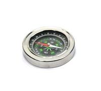 Ganga Nautical Divine Miracles Boussole magnétique directionnelle en acier inoxydable pour Feng NICAL/voyage (Noir)