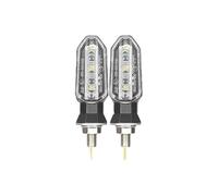 GANGEV Feu Clignotant Indicateur Lumière Moto Clignotants Universel 12V LED Clignotant Moto Indicateur Clignotant LED Clignotant Lumières
