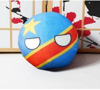 GANGKJDS Boule polonaise de 20,1 cm 9,9 cm, bal de campagne, Mexique, Koweït, Cité du Vatican, Soudan, bal de campagne croate, diverses décorations de drapeau (COD, 20 cm)