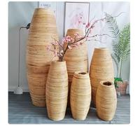 Gangkun Vase de sol en rotin - décoration de fenêtre et de salon