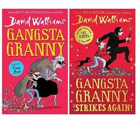 Gangsta Granny Series 2 Books Collection Set (Gangsta Granny & Gangsta Granny Strikes Again!)
