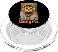Gangsta Kitty Gangster Cat Meme Funny Cats Gang Humor PopSockets PopGrip pour MagSafe