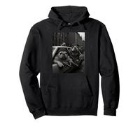 Gangster Bulldog Gang Lover Fun Street Gangster Dogs Gang Sweat à Capuche