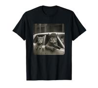 Gangster Cat Meme Funny Cats Gang Humor T-Shirt