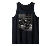 Gangster Gang Raccoon Trash Lover Gangster Rat Gang Débardeur