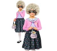 Gangster Grand-Mère David Walliams Costume Enfants Livre Jour Déguisement