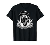 GANGSTER LOVE Bandana Westside Gang Rap West Coast Hip Hop T-Shirt