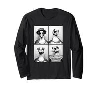 Gangster Oies Lunettes de Soleil années 90 Hip Hop Rappeurs Manche Longue