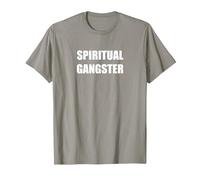 Gangster Spirituel T-Shirt, Homme, Ardoise, XL