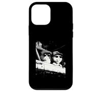 Gangsters de Chat drôles Noirs et Blancs urbains New York Coque pour iPhone 12 Mini