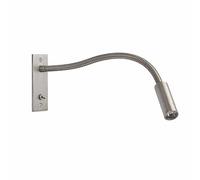 GANGUIO Applique de Lecture encastrée 3W LED Applique Murale pour tête de lit d'hôtel, Applique Murale Flexible à col de Cygne avec Interrupteur, Appliques murales minimalistes Modernes pour Console,