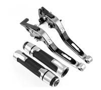 gangxiao Moto Levier d'embrayage De Frein pour Kawasaki ER6N ER-6N 2009 2010 2011 2012 2013 2014 2015 2016 2017 Leviers d'embrayage De Frein De Moto Poignées De Guidon Extrémités(9)
