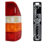gangxiao Pour Benz Pour Sprinter 1995-2006 Véhicule Feu Arrière Position Circuit Imprimé Clignotant Lampe Frein Stop Sans Ampoules Ensemble Complet voiture feu arrière(Right)