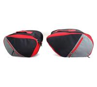 gangxiao pour Tracer 9 pour 900 pour GT Moto Extensible Intérieur Sacoche Doublure Boîte À Outils Valises Bagages Selle Sac Sacoches Selle Moto(Red)