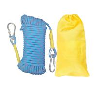 Gangying Corde d'escalade Statique 8mm Cordon Accessoire Équipement 5m Corde d'évacuation avec 2 Mousquetons pour Équipement d'escalade sur Glace Sauvetage Incendie