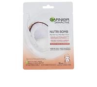 Garnier Masque en tissu Nutri Bomb Milky Mask – lait de coco et acide hyaluronique – 28 g