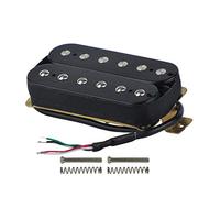 GANMEI Guitare électrique Humbucker Pickups Neck Alnico V Noir