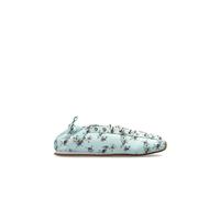 Ganni - Baskets à motif floral - Femme - Chaussures - Bleu - Taille: 36 EU