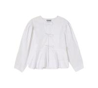 Ganni - Blouse - Femme - Blouses et Chemises - Blanc - Taille: 38 FR