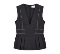 Ganni - Blouses - Femme - Blouses et Chemises - Noir - Taille: 36 FR