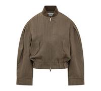 Ganni - Bomber Vestes - Femme - Vestes - Brun - Taille: 36 FR